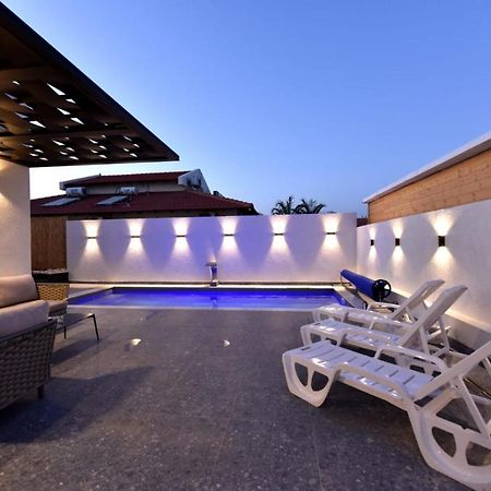 White-Private Pool Luxury Villa אילת מראה חיצוני תמונה
